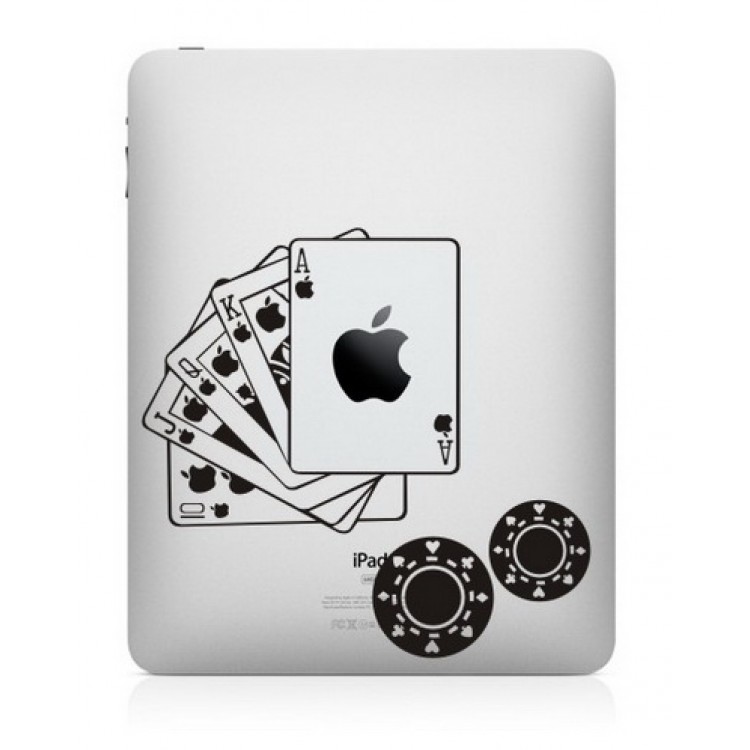 Poker iPad Aufkleber  iPad Aufkleber